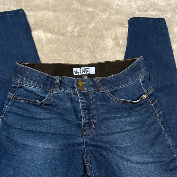 Vylette Women's Blue Jeans - Picture 1 of 5